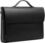 Leather Briefcase for Men Leather Laptop Bag Shoulder Messenger Bag Business Work Bag