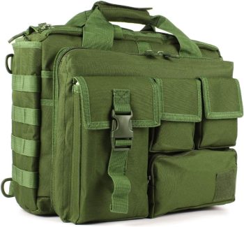 Tactical Briefcase, 15.6" Men's Messenger Bag Military Briefcase for Men