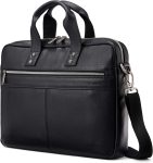 Classic Leather Slim Brief, Black, One Size